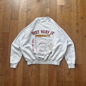 Unisex Vintage 90s Santee Tour de Bars graphic crewneck